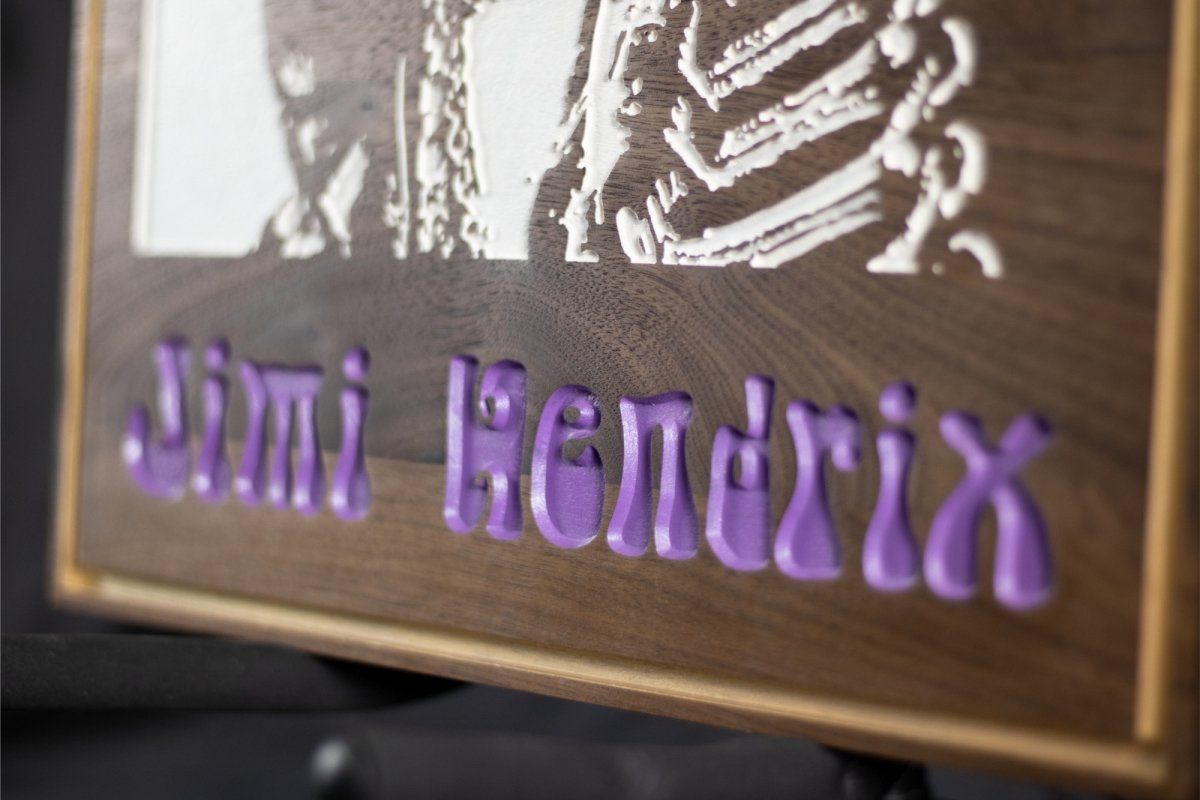 Houten muurdecoratie