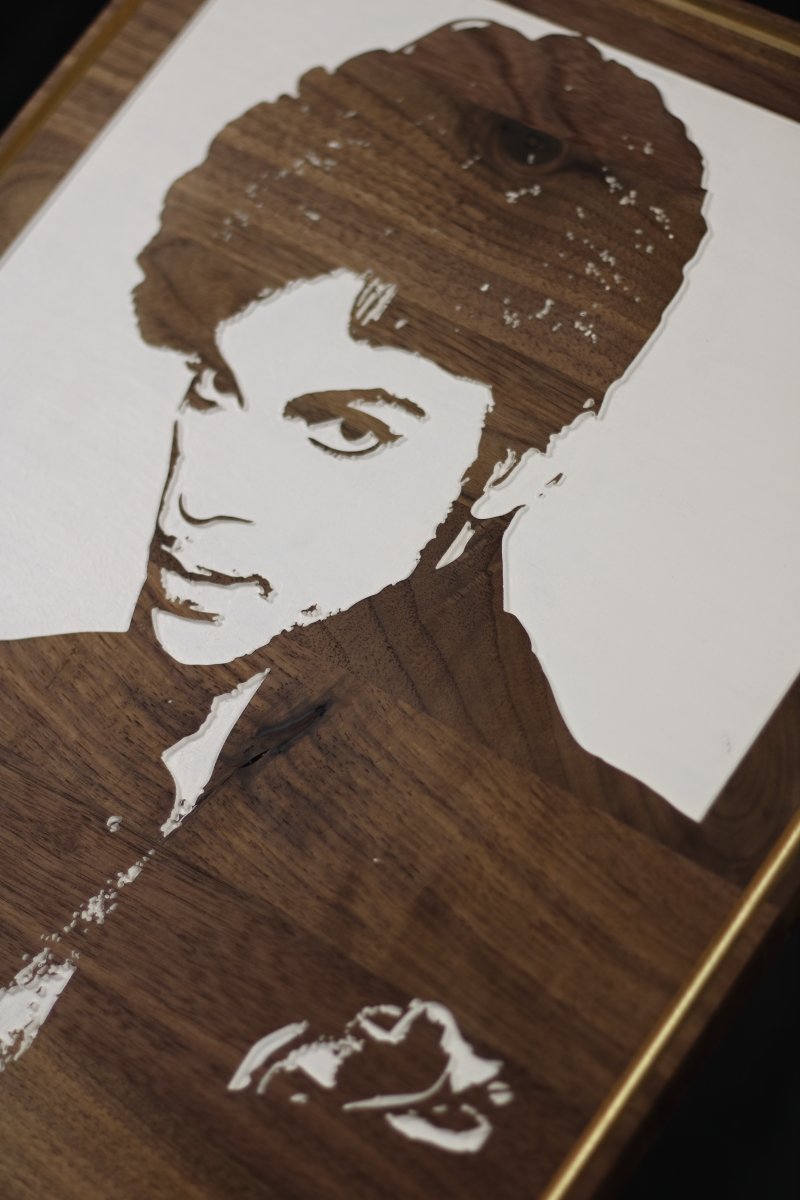 Houten wanddecoratie